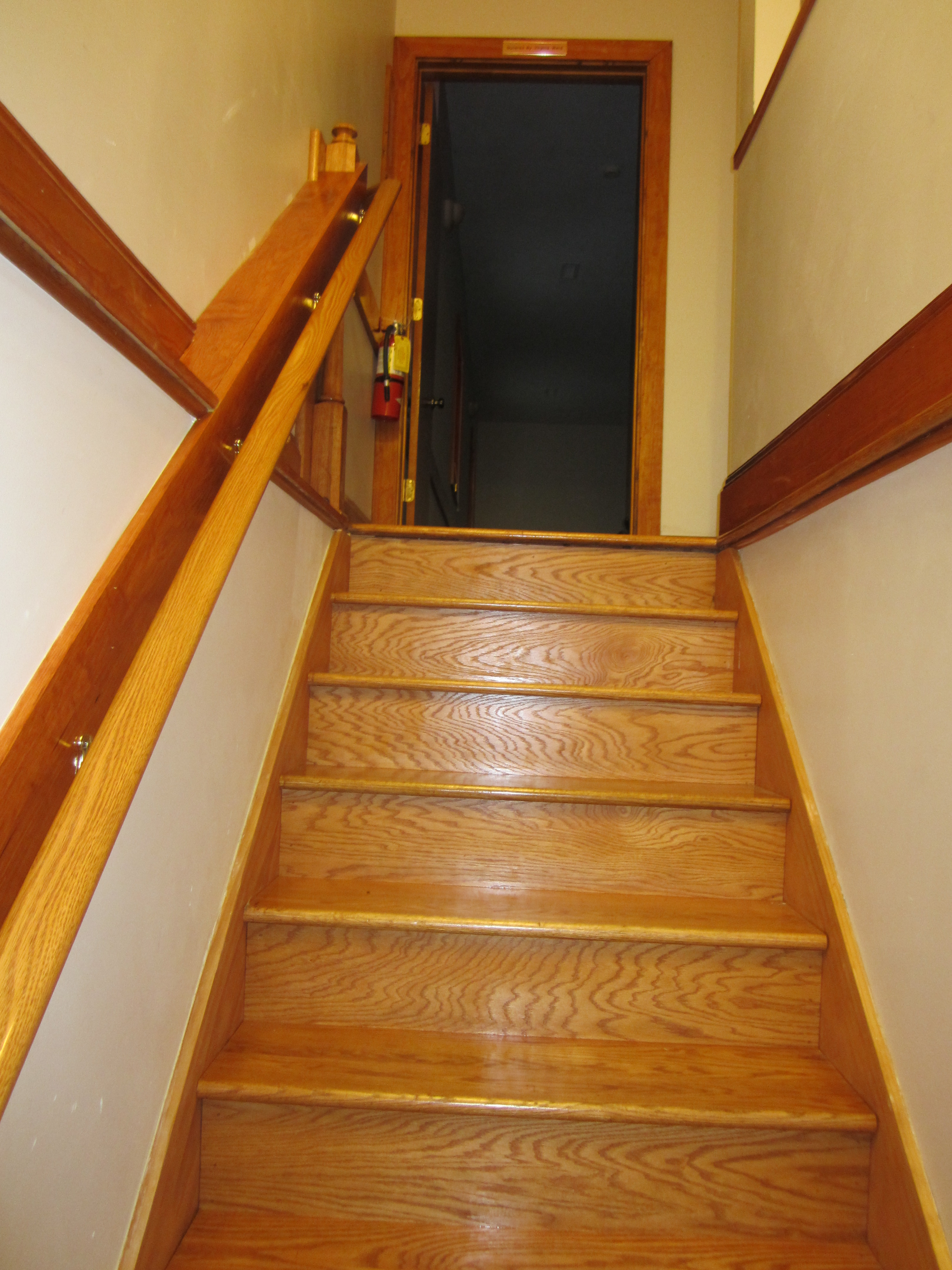 Stairway to 2nd floor